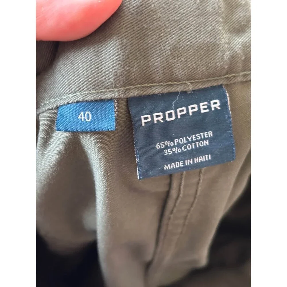 Propper Men’s Tactical Cargo Shorts – Olive Green Utility Canvas size 40